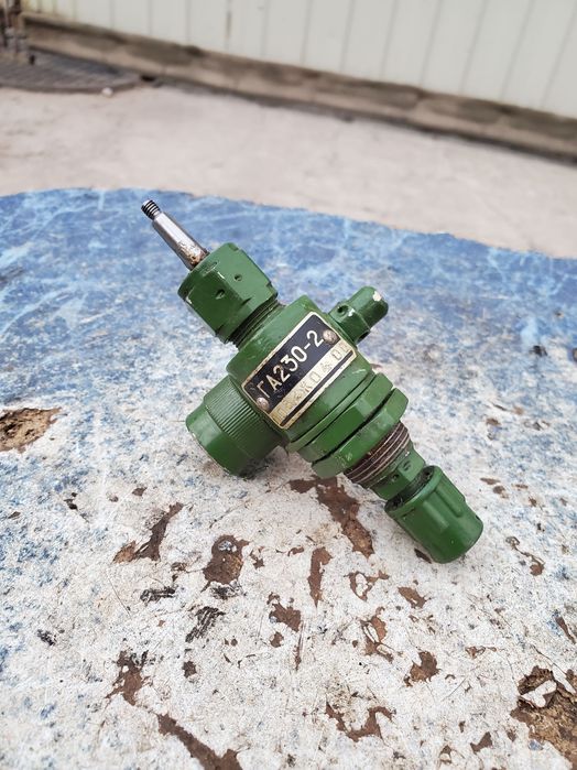 Кран дроссельный ГА-230-2 авиационный самолета АН идеал новый СССР