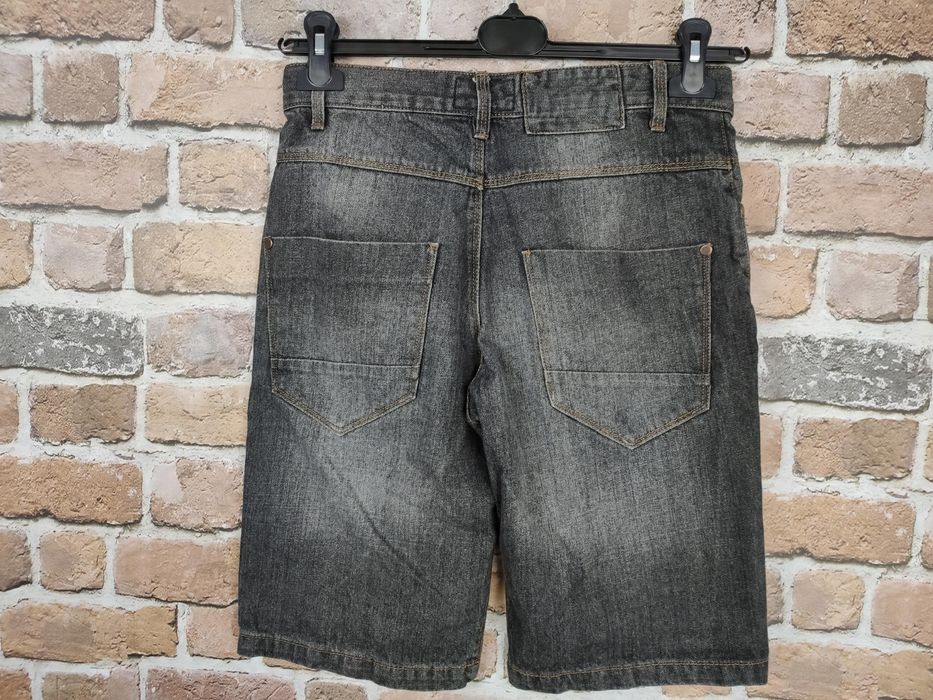 Industrialize jeansowe spodenki ciemny szary 28