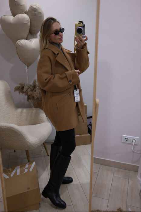 Пальто Zara limited edition, XS-S, вовна