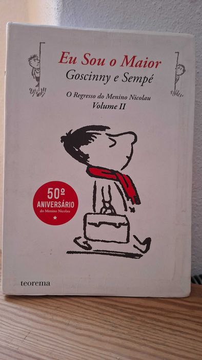 Livro "Eu sou o maior, o regresso do menino Nicolau"