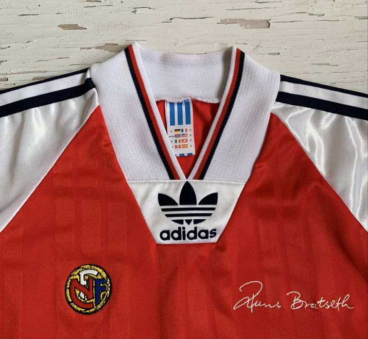 Koszulka Norwegia 1992-94 Home S Rune Bratseth Rare Unikat Idealna !
