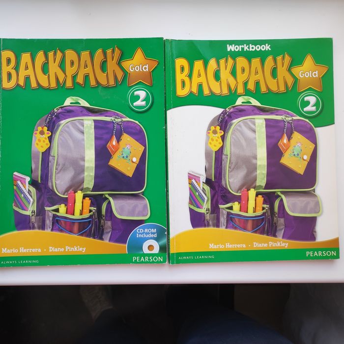 BACKPACK Gold 2 + worbook