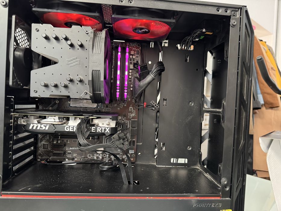 Komputer gamingowy  idealny na komunie ,Ryzen 3600, 32ddr4 3200 , rtx 4060ti z monitorem Acer