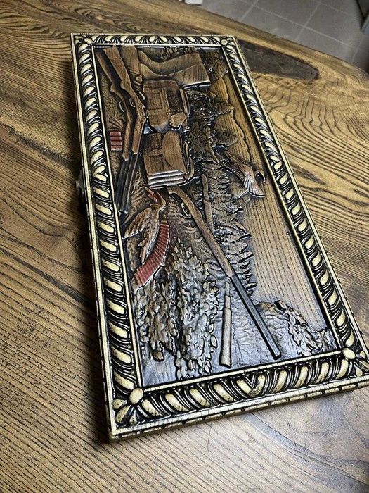 Люкс! Нарди на Подарунок для справжнього Українця Нарди ручної роботи