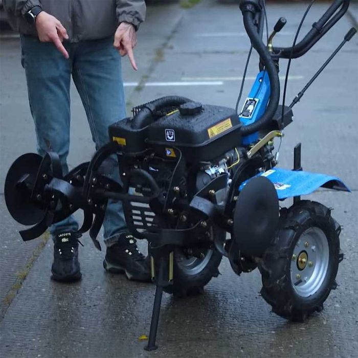 ДОСТАВКА-Подарок! Мотоблок с Фрезой!УСИЛЕННЫЙ редуктор!КПП3+1Пониженая