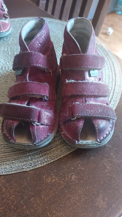 Kapcie Danielki fuksja 23 buty ortopedyczne