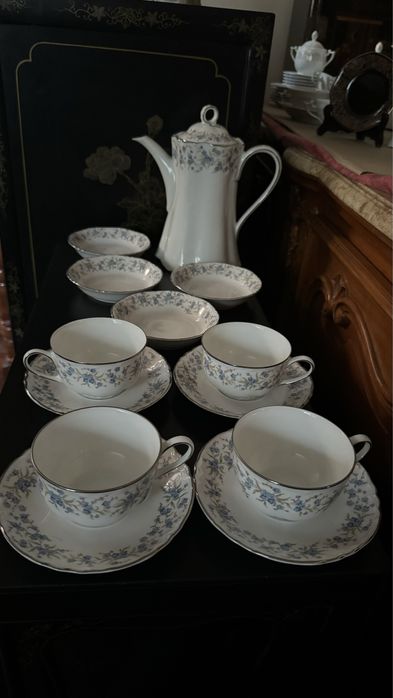 Сервиз фарфор с клеймом, 4 персоны, 13 предметов, Германия