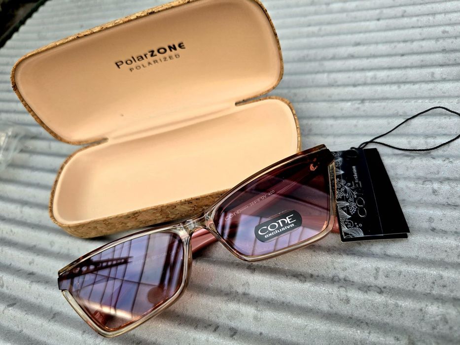 Modne stylowe okulary przeciwsłoneczne damskie marki Code nowe