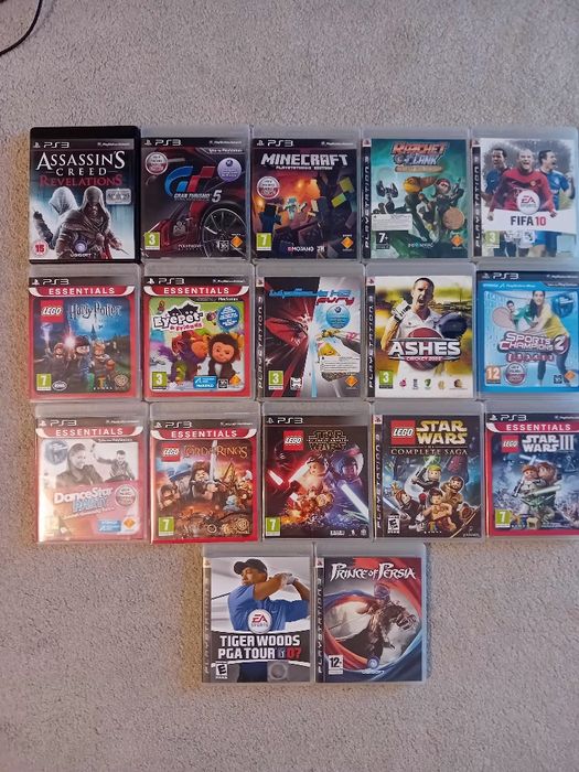 Sprzedam 17 gier na ps 3