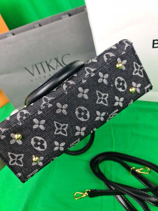 Torebka srednia Torba Louis Vuitton listonoszka ciemna kuferek Premium