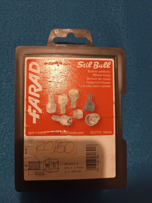 Porcas de Segurança para Jantes