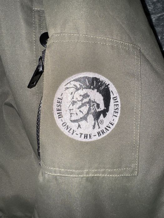Parka zimowa DIESEL M| Nowa bez metek | Khaki | Ciepła