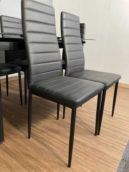 Mesa extensivel con 6 cadeiras Envio gratis