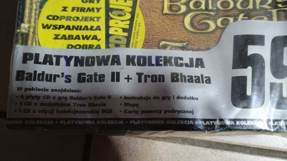 Platynowa kolekcja Baldur's Gate II + Tron Bhaala