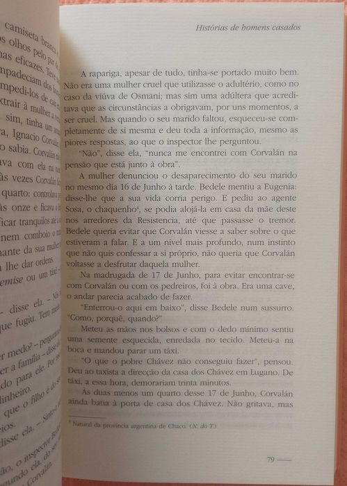 Histórias de homens casados, Marcelo Birmajer