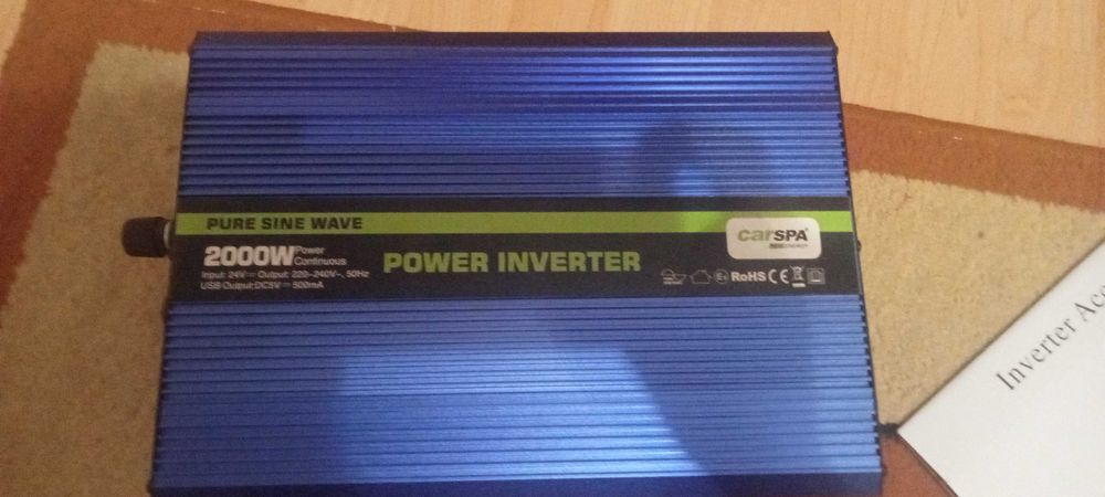 Inverter 24v. Привезений із Чехії.