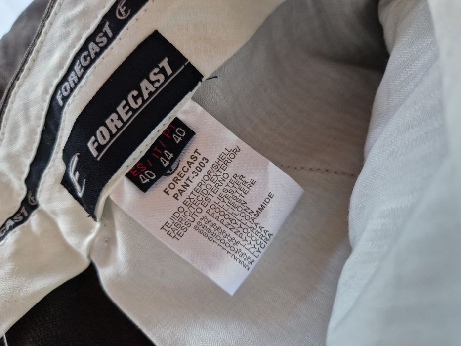 Calças bombazine fina castanhas T40