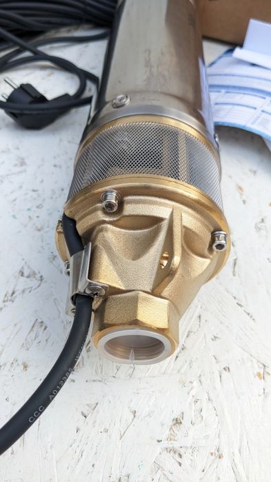 Насос для води SKM латунні крильчатки 750 Вт потужність