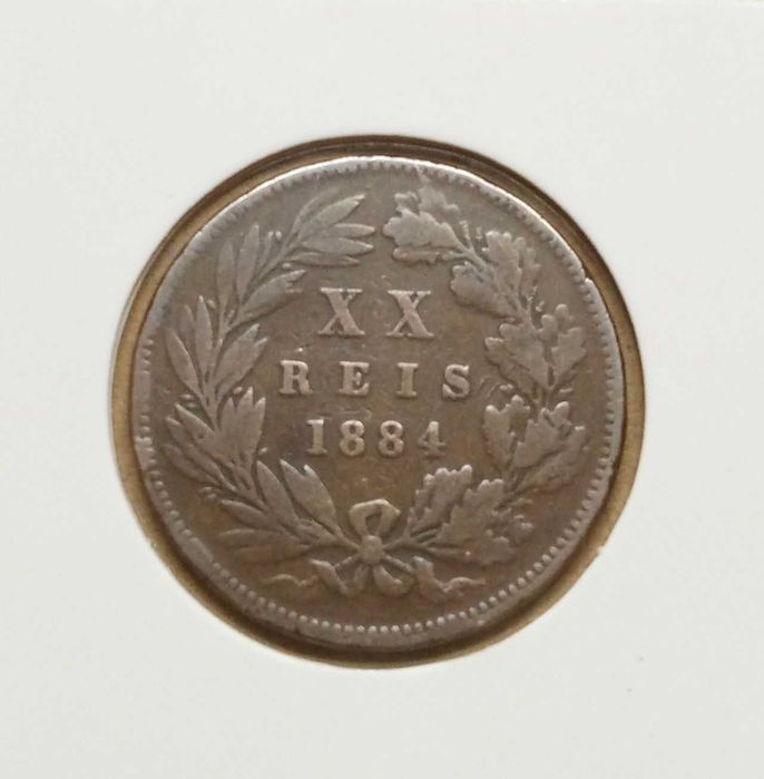 XX reis d Luís de 1884