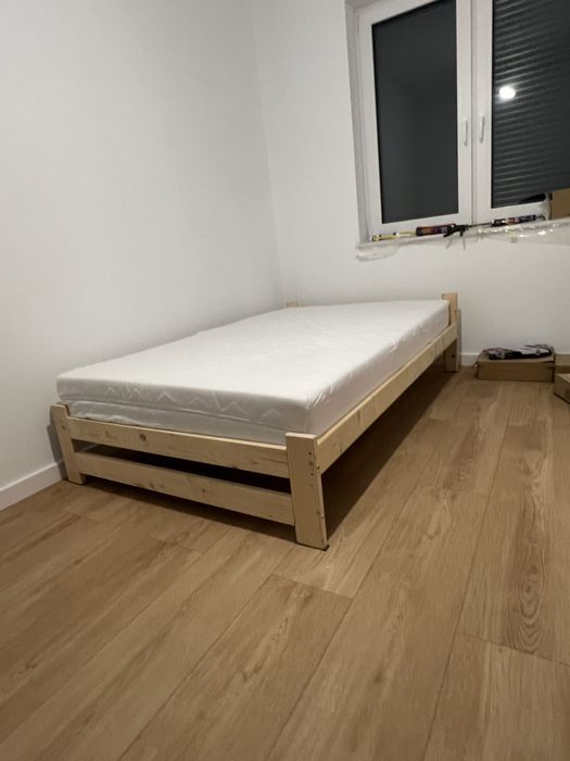Łóżko 120x200 + gratis materac z przescieradlem
