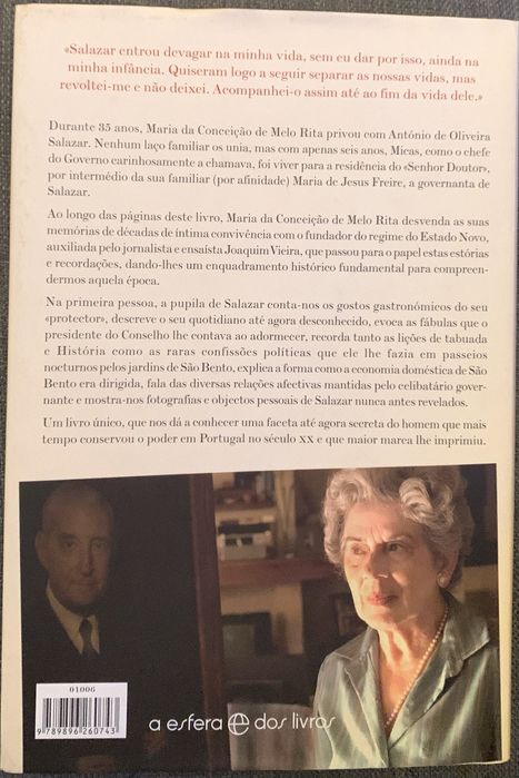 Os meus 35 anos com Salazar de Maria da Conceição de Melo Rita