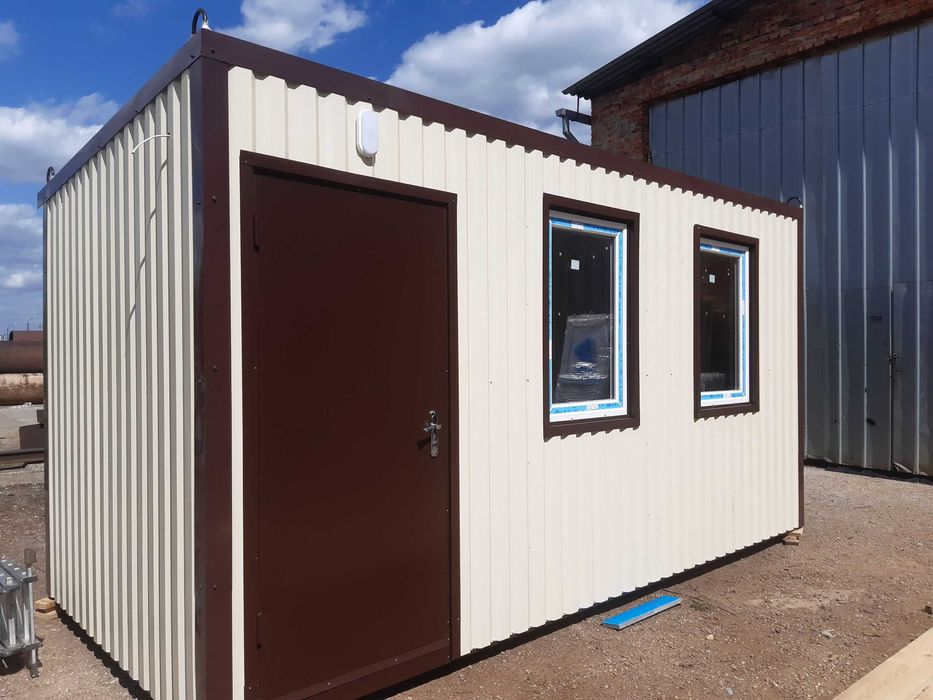 Бытовки, посты охраны, вагончики, дачные домики.