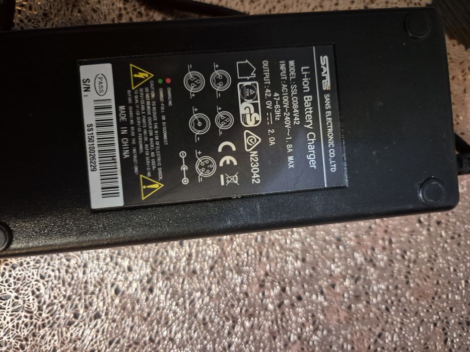 Zasilacz do rowera elektrycznego