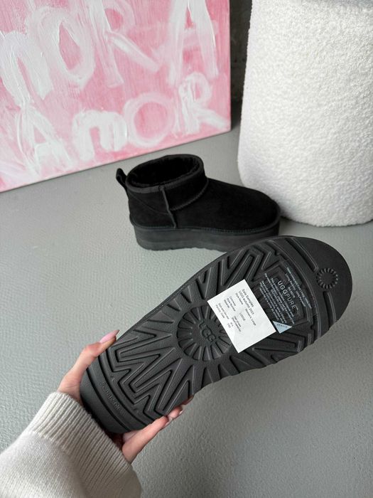 UGG Ultra Mini Platform BLACK