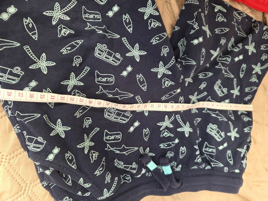 Zestaw 2 par spodenek chłopięcych na lato: ZARA (140) & Fox&Bunny (134)