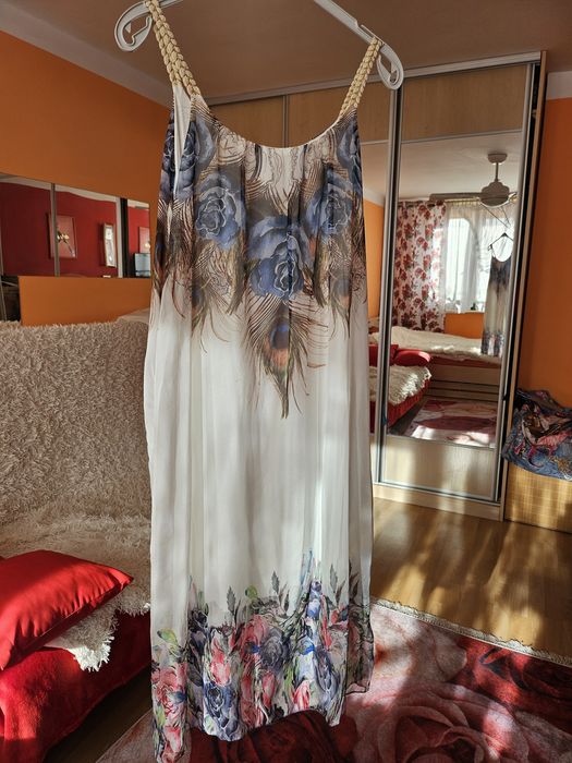 Unikatowa letnia sukienka rozm 36 nowa bez metki