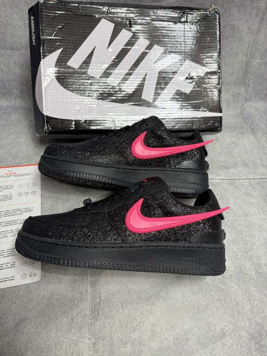 Кроссовки Nike Ambush, найк амбуш , force 1  Pink , 40 41