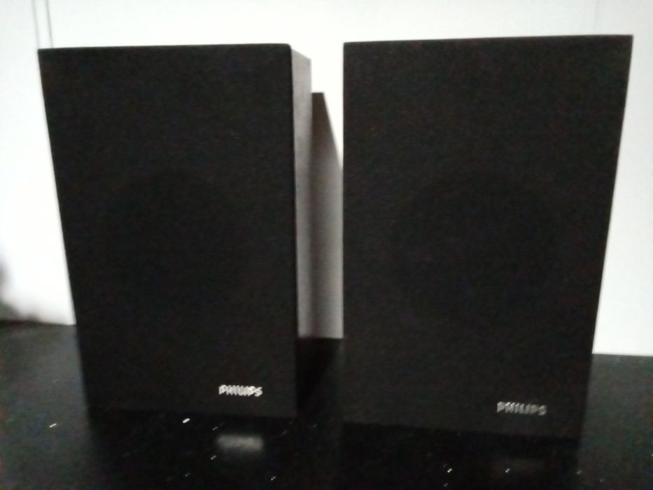 Colunas alto-falantes Philips vintage