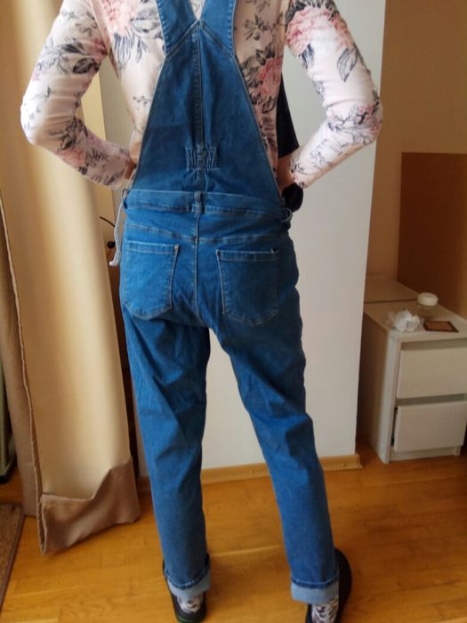 Джинсовый комбинезон для беременных