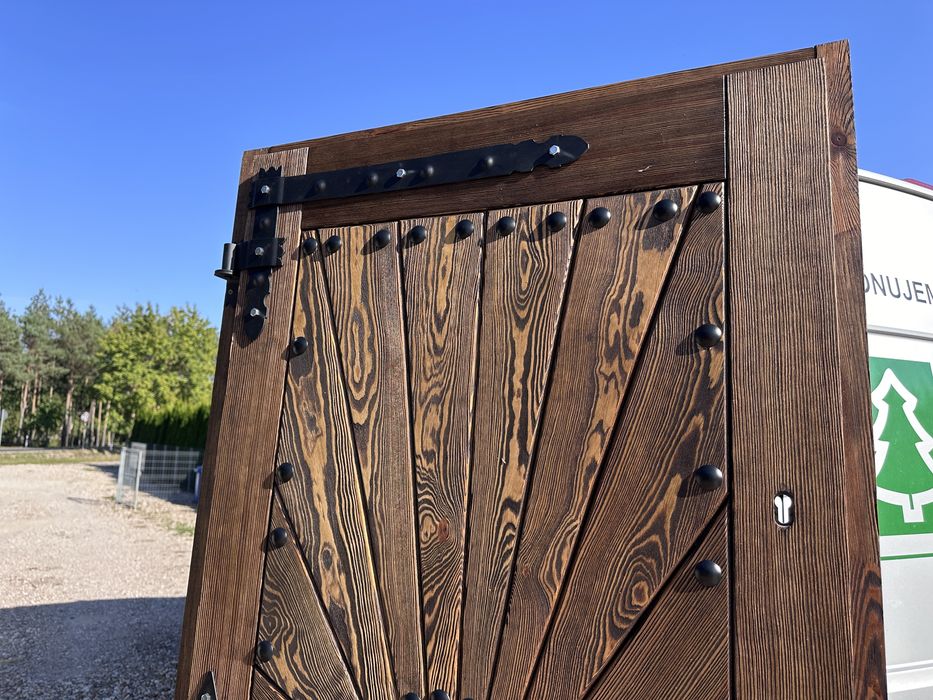 Drzwi zewnętrzne drewniane OD RĘKI GÓRALSKIE Cała Polska Na Wymiar
