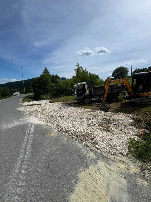 Земельні роботи, оренда, міні екскаватора JCB 8035, крана маніпулятора та самоскидів 4*4
