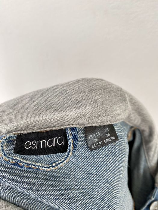 Kurtka jeansowa z kapturem damska