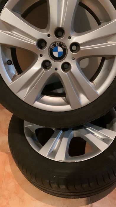 4 Jantes 16 BMW originais +4 pneus