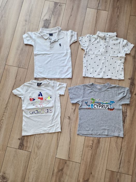 Koszulki, t-shirty chłopięce 104-110, adidas