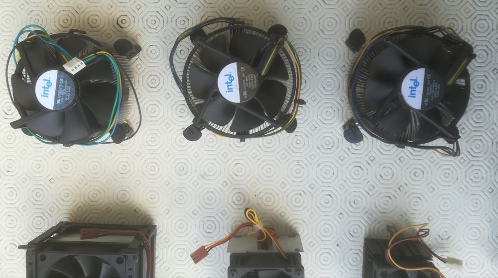 Cooler para Board INTEL e AMD Pc de Secretaria Com Ou Sem Base64584409078017124