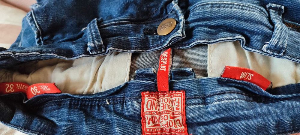 Spodnie Jeans Slim Cropp Denim 30/32