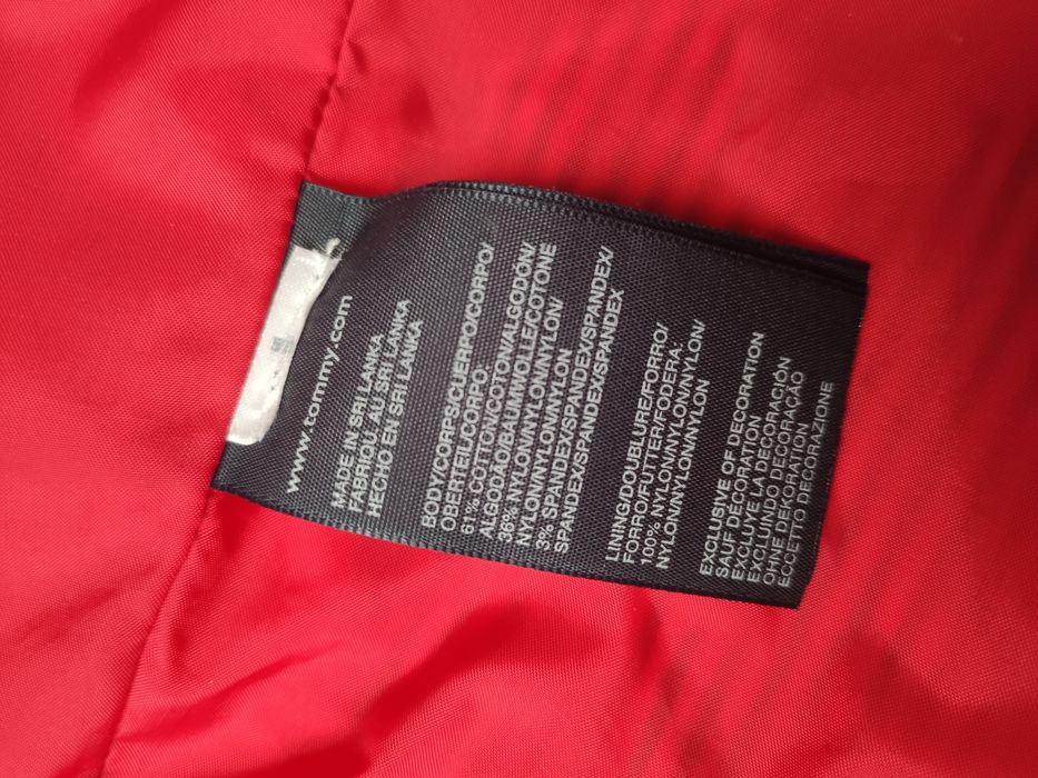 Marynarka żakiet damski Tommy Hilfiger 38 M w paski  biało czarna