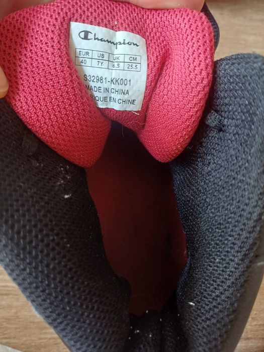 CHAMPION Buty męskie czarne r.40