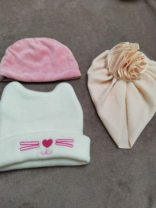 Шапочки детские весенне осенние