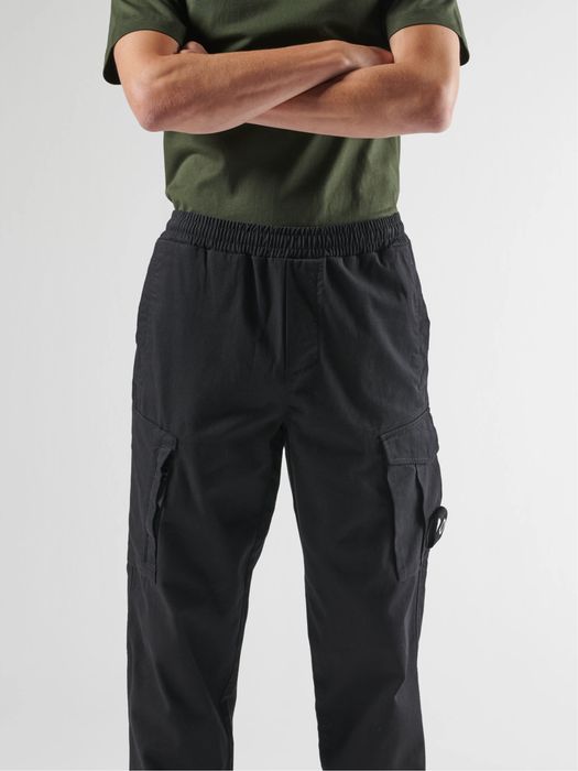 Штани Ma.Strum PD Elisticated Pants Jet Black Оригінал