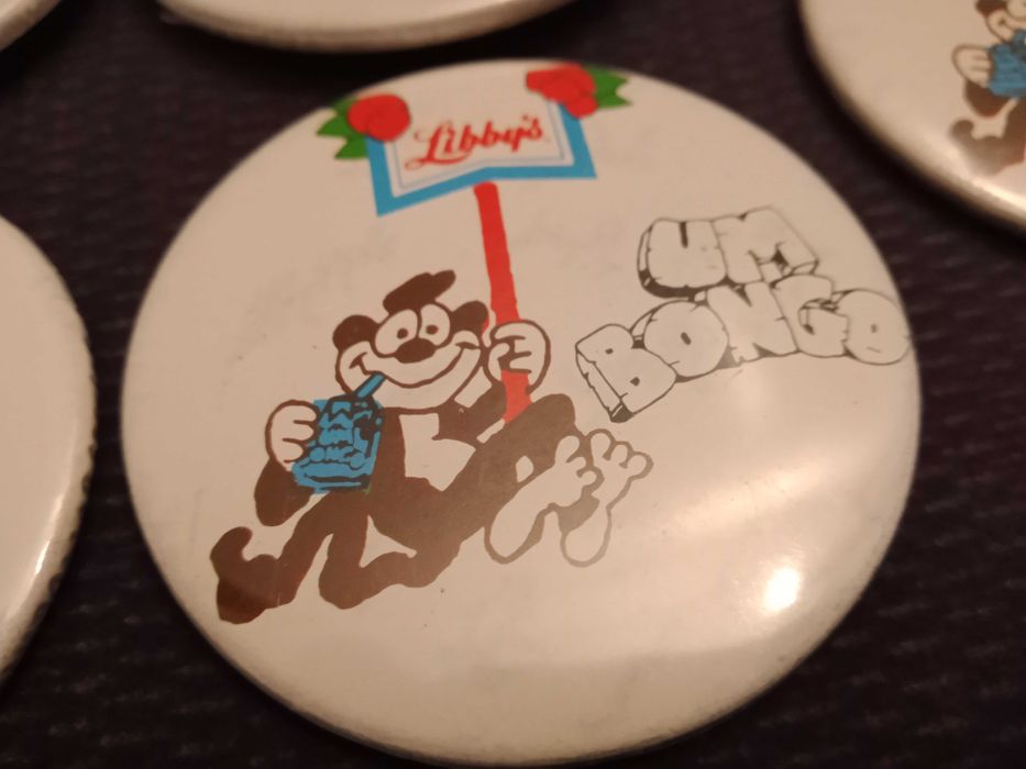 Coleção de Crachás Libby's - colecionismo - anos 80