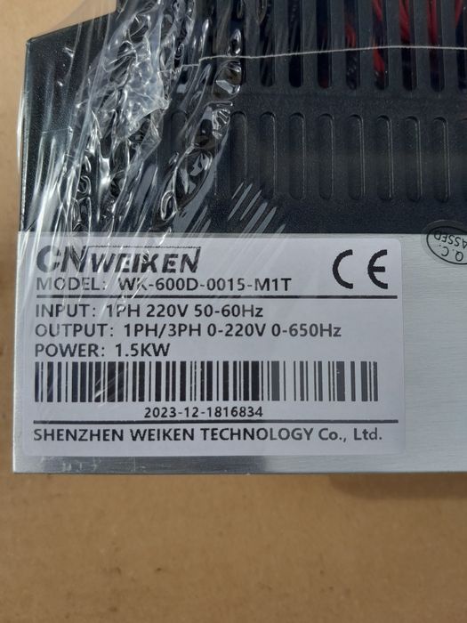 Falownik inwerter 1,5 kw