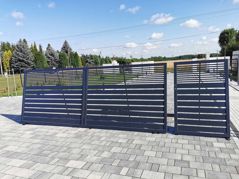 Brama + Furtka z profila 80x20 Ocynk +Ral Producent