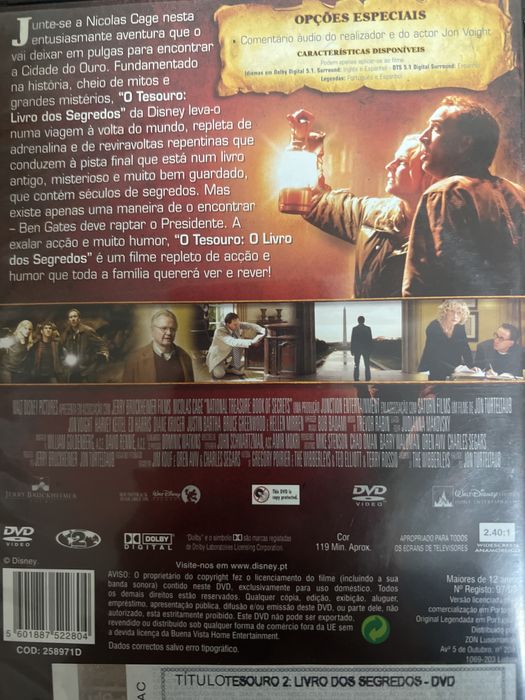 O Tesouro 2 - Livro dos Segredos