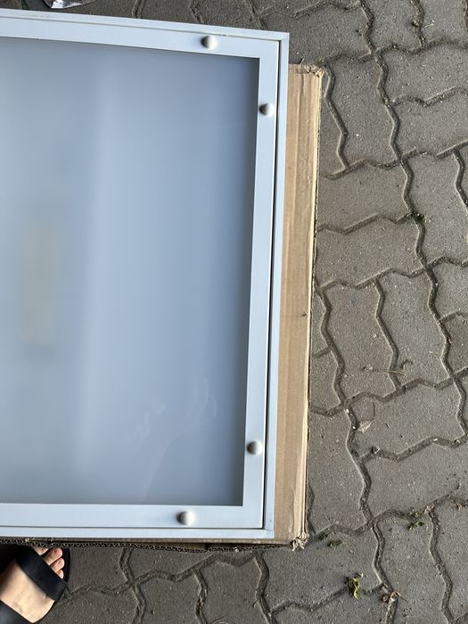 Lampa LUG CLASSIC T8 600x600 p/t PLX ze swietlówkami IP65 szczelna