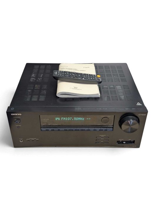 Amplituner ONKYO TX-NR6100 Czarny 7.2-kanałowy, 8K, DTS:X, Bluetooth, AirPlay2, Wi-Fi, Sonos, Spotify, HDR10+